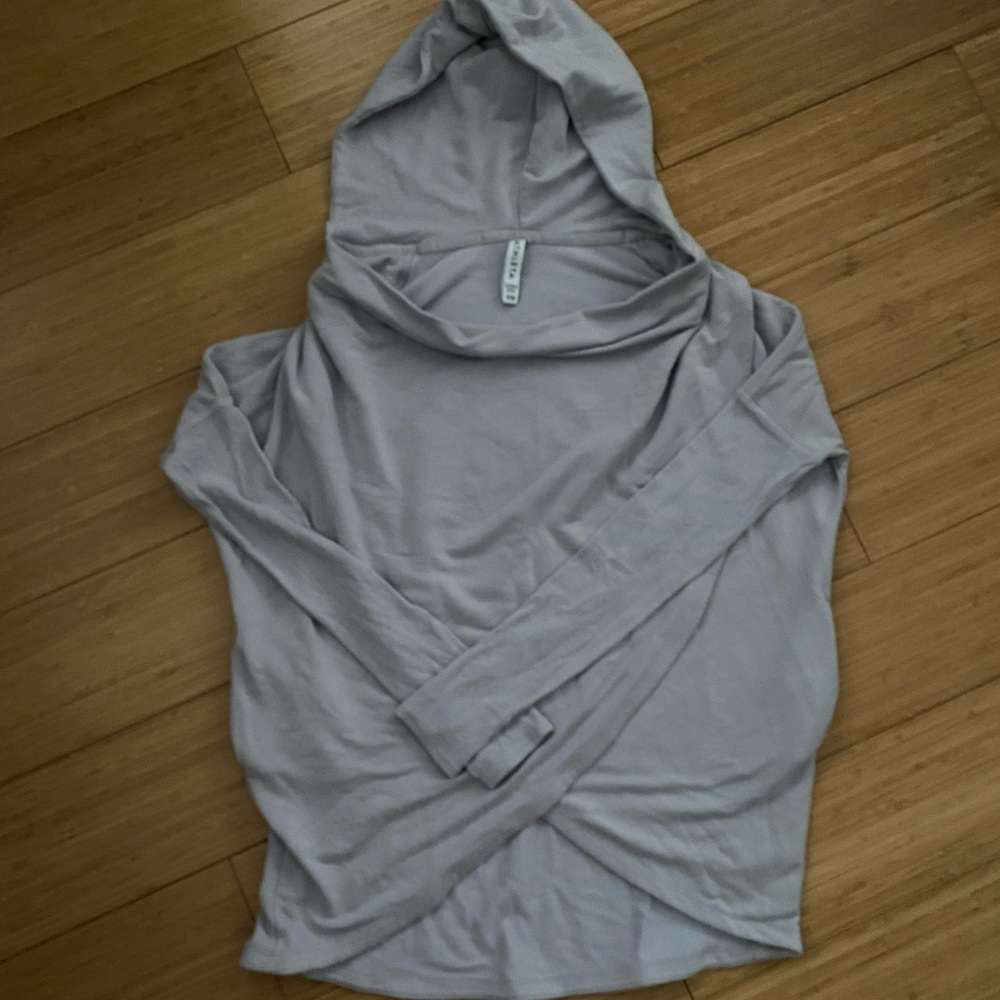 Athleta Purana wrap sweatshirt XXS